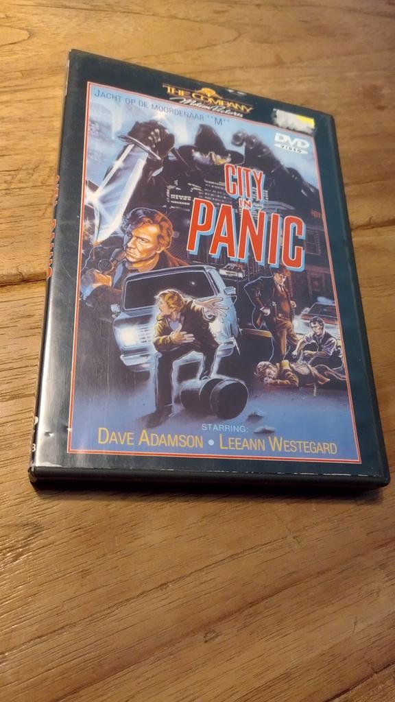 City in panic dvd, Cd's en Dvd's, Dvd's | Horror, Zo goed als nieuw, Overige genres, Alle leeftijden, Ophalen of Verzenden