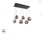 6 glazenbollen hanglamp, Ophalen of Verzenden, Zo goed als nieuw, 50 tot 75 cm