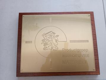Schildje DMKL Productgroep Manoeuvre Materieel beschikbaar voor biedingen