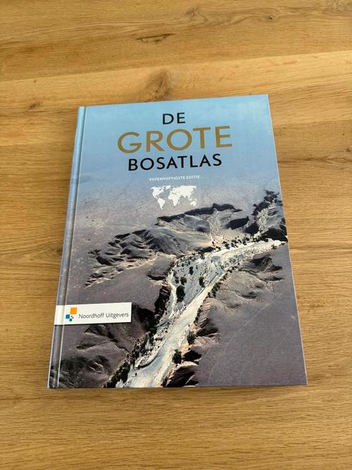 De Grote Bosatlas 55e editie, Boeken, Atlassen en Landkaarten, Zo goed als nieuw, Bosatlas, Wereld, 2000 tot heden, Ophalen of Verzenden
