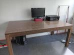 eettafel taupe, Huis en Inrichting, Tafels | Eettafels, Ophalen, Gebruikt, 50 tot 100 cm, Landelijk