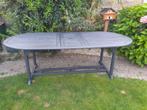Koopje nette grote houten tuintafel 230x100x74, Ophalen, Zo goed als nieuw, Rechthoekig, Hout