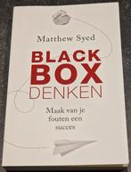 Black Box-denken - Matthew Syed  9789021560540, Ophalen of Verzenden, Zo goed als nieuw, Matthew Syed