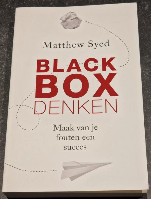 Black Box-denken - Matthew Syed  9789021560540, Boeken, Psychologie, Zo goed als nieuw, Ophalen of Verzenden
