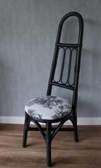 Mooie stoel zwart met zebra printje., Ophalen of Verzenden, Zo goed als nieuw, Eén, Zwart