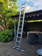Altrex schuifladder 2x12 sporten met brede stabilisatiebalk, Doe-het-zelf en Verbouw, Ladders en Trappen, Ophalen, Zo goed als nieuw