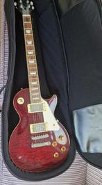 Epiphone Les Paul Ultra electrische gitaar met stevige hoes, Ophalen, Zo goed als nieuw, Solid body, Epiphone