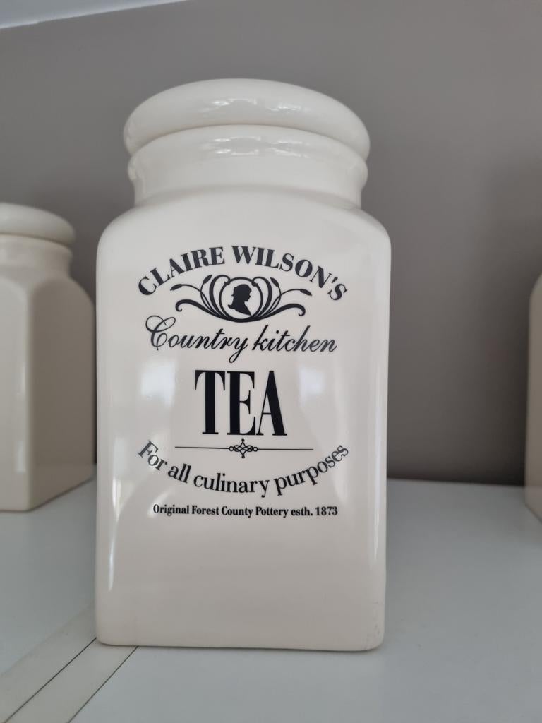 Claire Wilson's Theepot - Onbeschadigd, Huis en Inrichting, Ophalen of Verzenden, Zo goed als nieuw