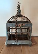 Klassiek, antiek houten vogelkooitje (echt kooitje), Dieren en Toebehoren, Vogels | Hokken en Kooien, Ophalen, Gebruikt, Hout