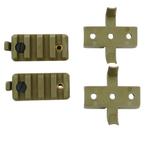 DOKS helm - Sub Rail Adaptor Set - OD, Defensie, Ophalen of Verzenden, Defensie, Nederland
