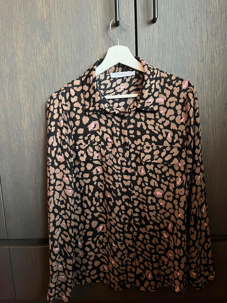 Ambika Jolien blouse dames maat M / 38, Kleding | Dames, Blouses en Tunieken, Gedragen, Maat 36 (S), Bruin, Ophalen of Verzenden