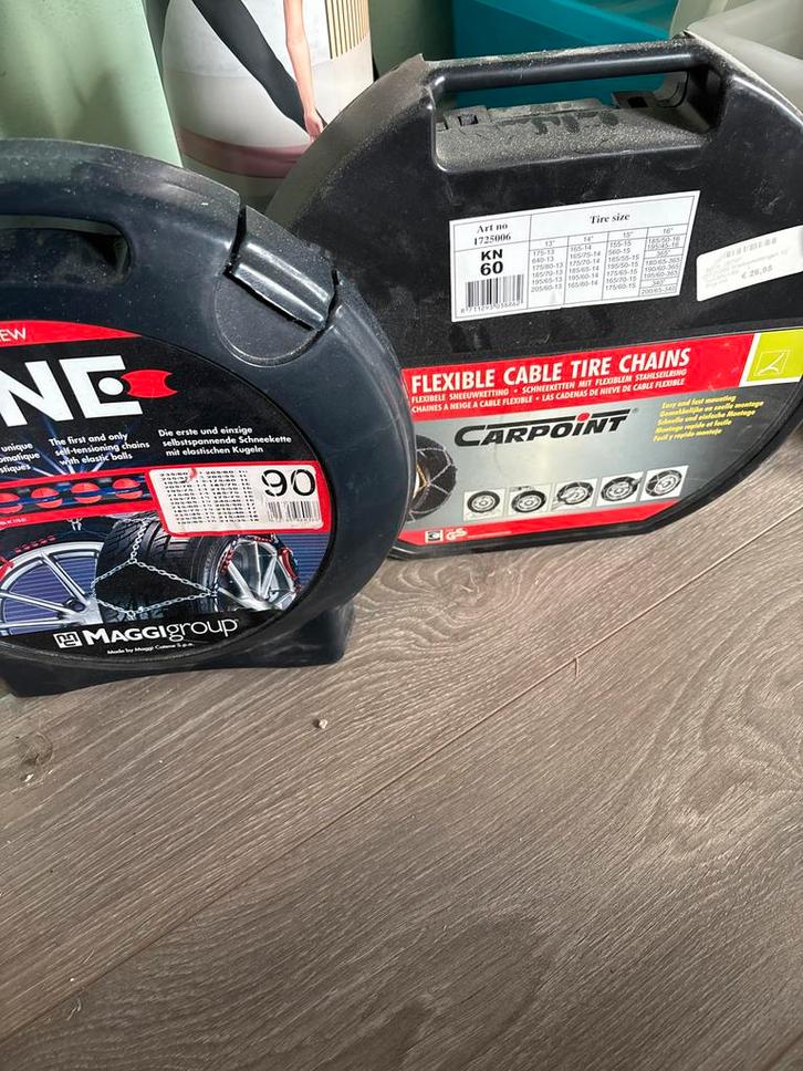 Sneeuwkettingen Maggi Group & Carpoint, Auto diversen, Sneeuwkettingen, Gebruikt, Ophalen of Verzenden