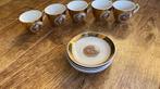 GDR porseleinen mokkakopjes, Antiek en Kunst, Ophalen of Verzenden