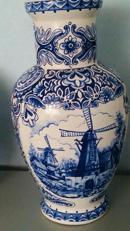 Oude Delfts Blauw Grote Vaas., Huis en Inrichting, Woonaccessoires | Vazen, Nieuw, Ophalen of Verzenden