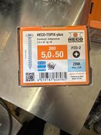 Heco-Topix-plus Schroeven 5,0 x 50 - 200 stuks, Ophalen of Verzenden, Nieuw