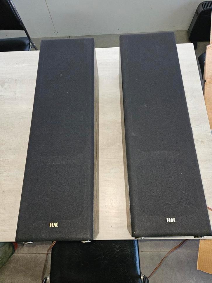 ELAC Boxen - Gebruikt, Goede Staat, Audio, Tv en Foto, Luidsprekers, Gebruikt, Front, Rear of Stereo speakers, Overige merken