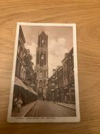 Oude ansichtkaart Utrecht Zadelstraat met Domtoren, Verzenden