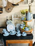 Spode Englisch lavender zacht blauw porselein antiek, Antiek en Kunst, Antiek | Servies compleet, Ophalen of Verzenden