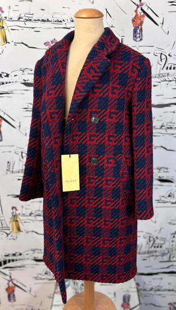 Gucci wollen logo mantel jas maat 10 (146/152) NIEUW beschikbaar voor biedingen