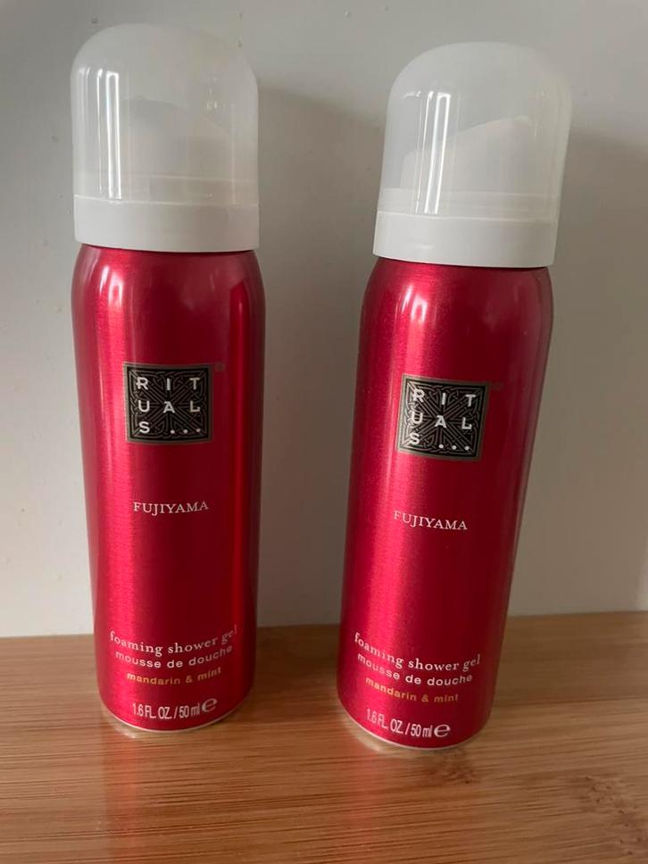 Nieuw rituals fujiyama shower gel foam douchegel 2 st, Sieraden, Tassen en Uiterlijk, Uiterlijk | Lichaamsverzorging, Nieuw, Bad & Douche