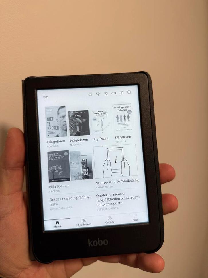 Ereader - Nieuw!, Computers en Software, E-readers, Nieuw, 6 inch of minder, 16 GB of meer, Touchscreen, Ophalen