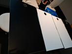 Kewlox deurtjes 2x zwart en 2x wit, Ophalen, Gebruikt, 25 tot 50 cm, Minder dan 100 cm