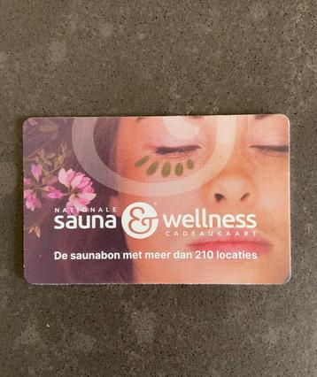 Cadeaukaart Sauna & Wellness t.w.v. €90 met cadeauverpakking beschikbaar voor biedingen