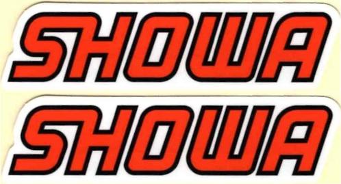 Showa sticker set #12, Motoren, Accessoires | Stickers, Verzenden