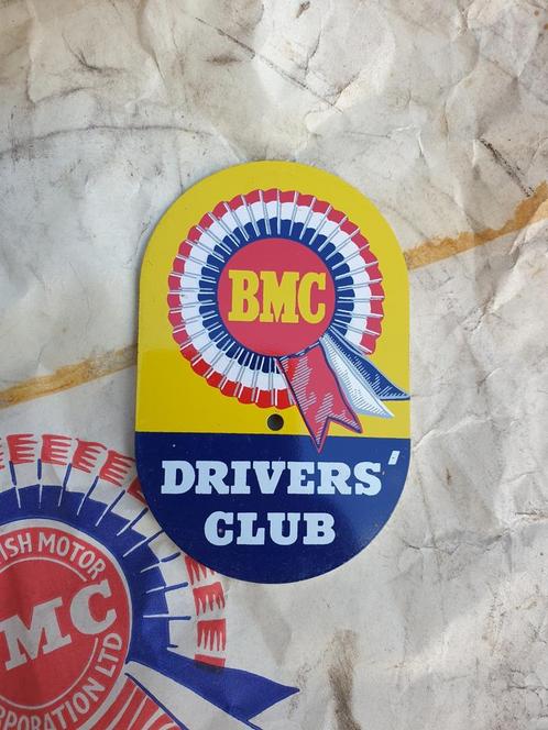 BMC Drivers Club Embleem badge Austin Morris Classic  Mini, Auto-onderdelen, Overige Auto-onderdelen, Mini, MG, Rover, Jaguar