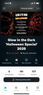 Glow in the Dark halloween special, Tickets en Kaartjes, Evenementen en Festivals