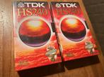 TDK HS240 VHS Banden - Nieuw!, Alle leeftijden, Ophalen of Verzenden, Nieuw in verpakking, Overige genres