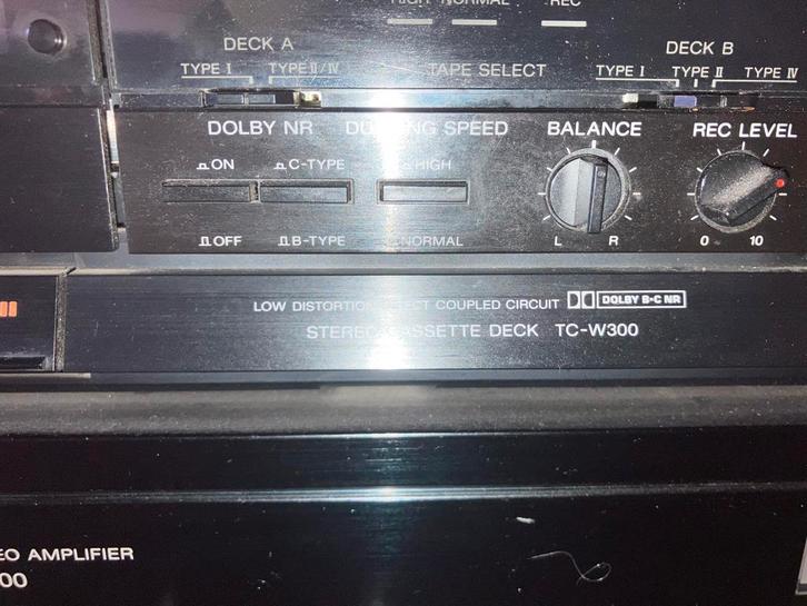 Vintage Stereo Set Sony/Philips jaren '90, Audio, Tv en Foto, Stereo-sets, Gebruikt, Cassettedeck, Cd-speler, Tuner of Radio, Sony