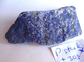 Lapis lazuli grotere edelsteen 30gr mineraal brok Per stuk beschikbaar voor biedingen