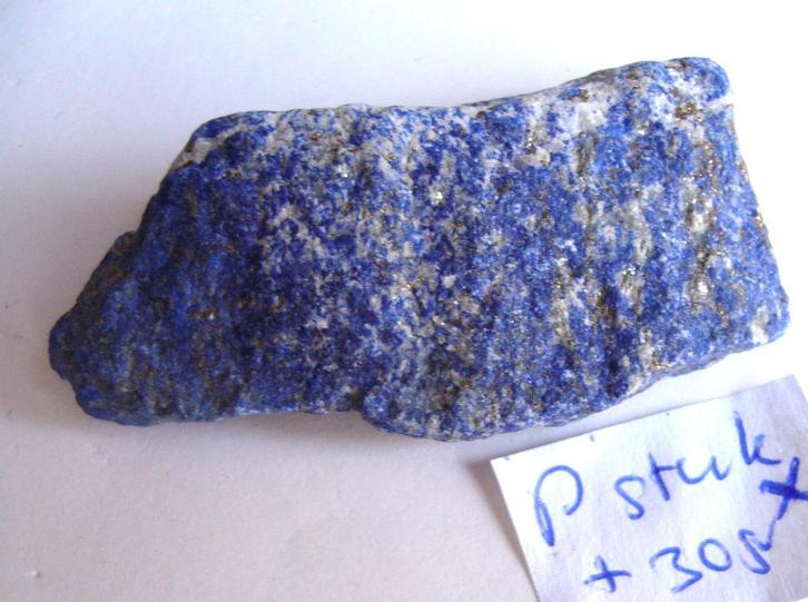 Lapis lazuli grotere edelsteen 30gr mineraal brok Per stuk, Verzamelen, Mineralen en Fossielen, Mineraal, Ophalen of Verzenden