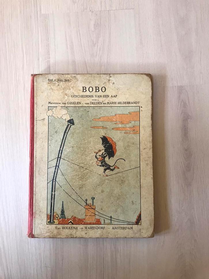 Bobo geschiedenis van een aap Van Osselen Delden Hildebrandt, Antiek en Kunst, Antiek | Boeken en Bijbels, Ophalen of Verzenden