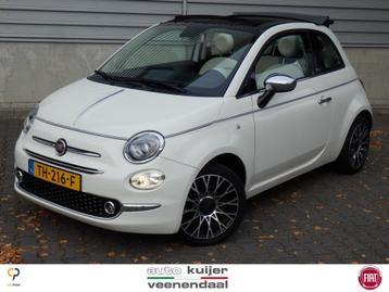 Fiat 500C 80pk | Cabriolet | Collezione | 16" | pdc | Naviga beschikbaar voor biedingen