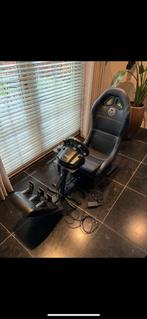 Playseat met stuur, pendalen + schakelpook, Spelcomputers en Games, Spelcomputers | Xbox | Accessoires, Ophalen, Zo goed als nieuw