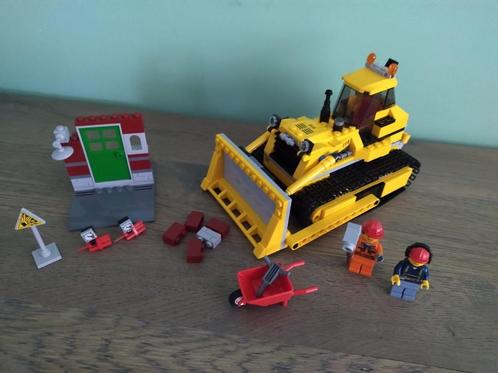 Lego City bouwplaats 60074 Bulldozer, Kinderen en Baby's, Speelgoed | Duplo en Lego, Zo goed als nieuw, Lego, Complete set, Ophalen of Verzenden
