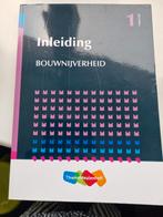 Inleiding Bouwnijverheid Jellema, Boeken, Ophalen of Verzenden, Zo goed als nieuw, HBO, ThiemeMeulenhoff