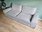 Bank 3-zits inclusief hocker, Huis en Inrichting, Banken | Sofa's en Chaises Longues, Ophalen, Gebruikt, Driepersoons, 75 tot 100 cm