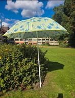 Eenvoudige Parasol Dromen Onder De Palmbomen Strandparasol, Ophalen of Verzenden, Zo goed als nieuw