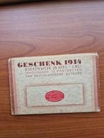 Boekenweekgeschenk 1934, 12 (foto) prentbriefkaarten in map, Boeken, Ophalen of Verzenden, Gelezen
