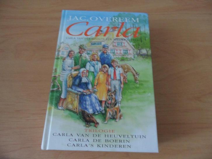 Carla trilogie- Jac Overeem, Boeken, Streekboeken en Streekromans, Gelezen, Ophalen of Verzenden