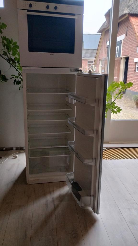 Koelkast en Oven, Huis en Inrichting, Keuken | Keukenelementen, Gebruikt, Minder dan 100 cm, 50 tot 75 cm, Ophalen