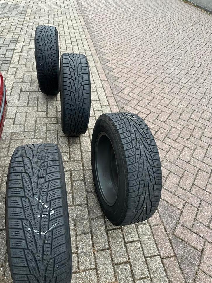 Winterbanden set KUMHO, Auto-onderdelen, Banden en Velgen, Banden en Velgen, Winterbanden, 17 inch, 225 mm, Overig, Gebruikt, Ophalen