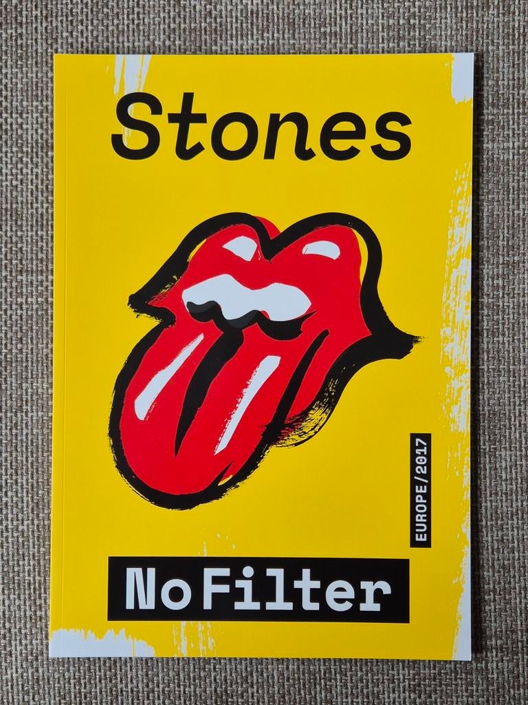 Rolling Stones - No Filter Tourbook - Europe/2017, Verzamelen, Ophalen of Verzenden, Zo goed als nieuw, Boek, Tijdschrift of Artikel