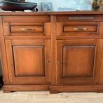 Kersenkleur Dressoir - 3 Kastjes & 3 Lades, Ophalen, Gebruikt, 100 tot 150 cm, Minder dan 100 cm