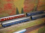 Märklin 4024 4027 4029 4032  D trein personenwagons, Wisselstroom, Ophalen of Verzenden, Märklin, Gebruikt