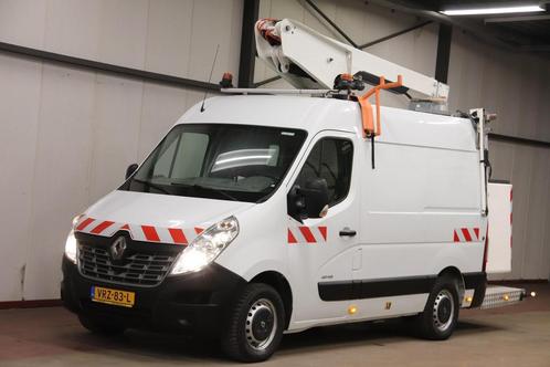 Renault Master 2.3 dCi HOOGWERKER HUBARBEITSBÜHNE NACELLE T, Auto's, Bestelauto's, Bedrijf, Te koop, ABS, Airconditioning, Alarm