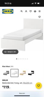 IKEA Malm Bed + Lattenbodem - Duiven, Ophalen, Gebruikt, 90 cm, Eenpersoons